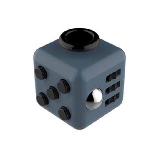 Fidget Cubes Black Dark Grey